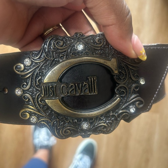 vintageJust Cavalli Brown  belt 36in - Picture 5 of 6